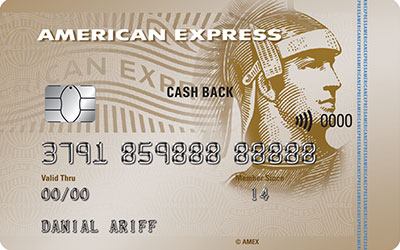 American Express Cash Back Gold Credit Card