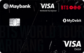 Maybank Visa | BTS WORLD TOUR 'ARIRANG' Debit Card