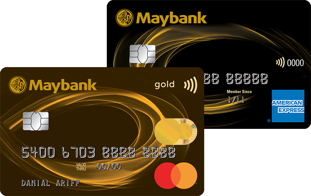 Maybank 2 Gold Cards