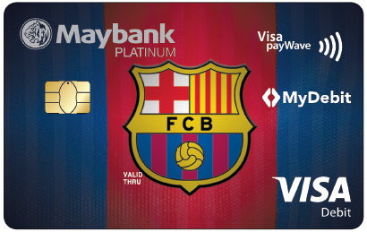 Maybank FC Barcelona Visa Debit