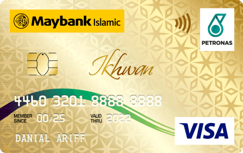 Maybank Islamic PETRONAS Ikhwan Visa Gold Card-i