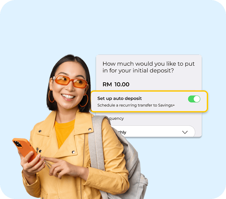 Auto-deposit available