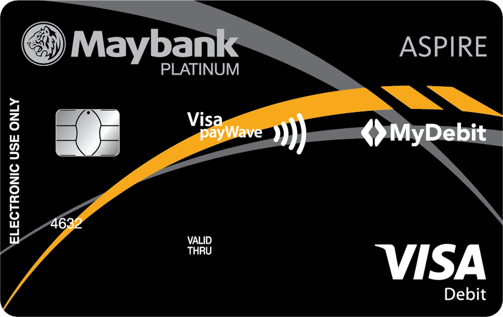 Maybank ASPIRE Visa Platinum Debit Card